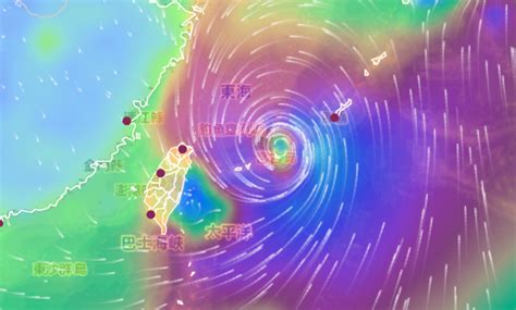 強颱「軒嵐諾」逼近！今晚起變天下雨 一張圖看懂對台影響 火報