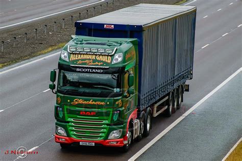 Alexander Gauld Daf Xf M Southbound At Coatsgate Near Flickr