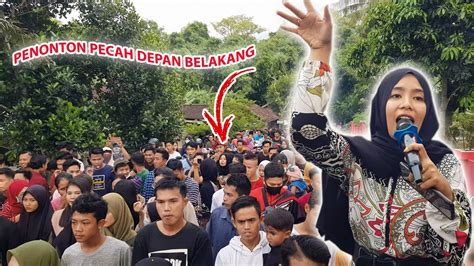 PENONTON SELALU AMBYAR SAAT IRAMA LIVE DI JALANAN DATAR BERSAMA NIA