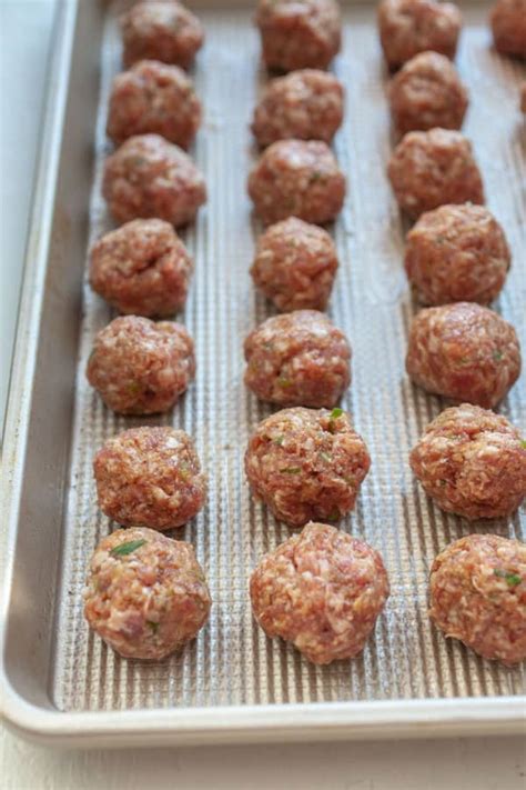 Sesame Ginger Meatballs With Sweet Soy Sauce Crunch Time Kitchen