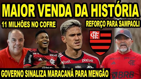 Flamengo Pr Ximo De Fazer Maior Venda Da Hist Ria Milh Es Nos