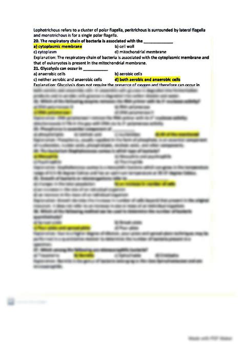 SOLUTION Bacteria Solved Test Notes All Concepts Of Bacteria