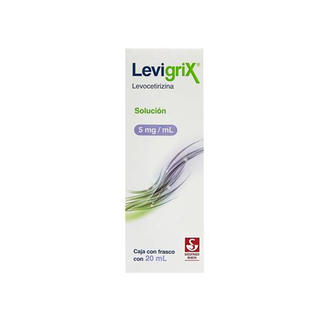 Levigrix Solución 5mg 20ml Yza