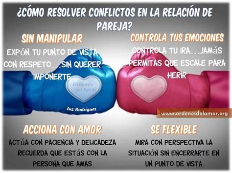 Cómo Resolver Conflictos En La Relación De Pareja Relationship Personal Care Phrase