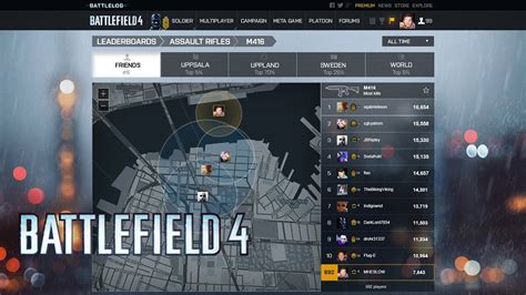 Battlefield 4 Official Battlelog Features Video Youtube