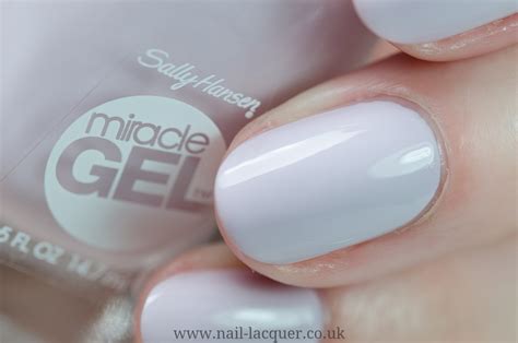 Sally Hansen Miracle Gel Polish Swatches Nail Lacquer Uk