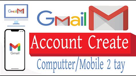 How To Create Gmail Account Pc Or Mobile খুব সহজে Gmail Account খুলুন