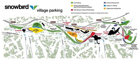 Snowbird Parking 11 U S West Mountain Collective Ski Resorts