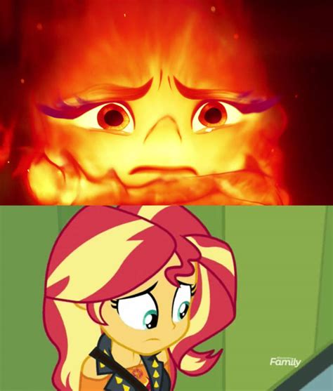 Sunset Shimmer Concerned For Ember Lumen By Geononnyjenny On Deviantart