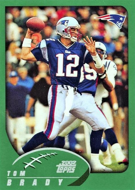 Tom Brady 2002 Topps 248 Base Price Guide Sports Card Investor