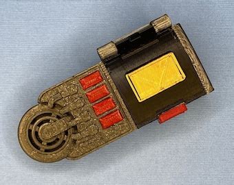 3D Printed Painted Power Rangers Astro Morpher Degitaizer