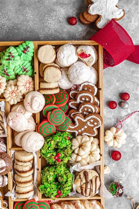 Christmas Cookie Box Guide - Dinner, then Dessert