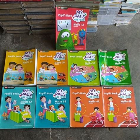 Jual Buku MY PALS ARE HERE Pupils Book Math 1A 1B 2A 2B 3A 3B 4A 4B