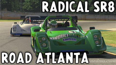 FTW IRacing Radical SR8 At Road Atlanta YouTube