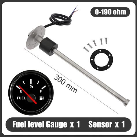 Y81330 52mm Fuel Level Gauge 0 190 Ohm Oil Tank Level Indicator With Fuel L 6993601553256 Za 193