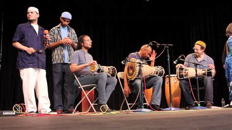 Mark Lilly Leads Bembe Olele Playing Afro Cuban Rhythms On The Bata