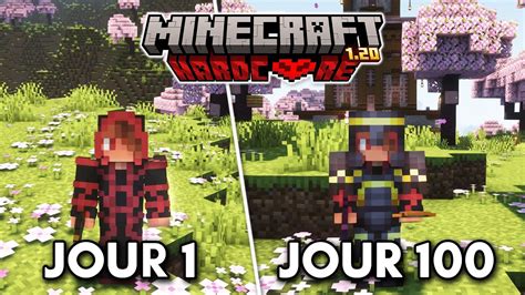 Jai SurvÉcu 100 Jours Sur Minecraft Hardcore En 1 20 Youtube