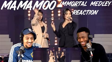 Mamamoo Immortal Songs Medley Reaction React Cult Youtube