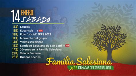 Enero Tarde Jornadas De Espiritualidad De La Familia Salesiana