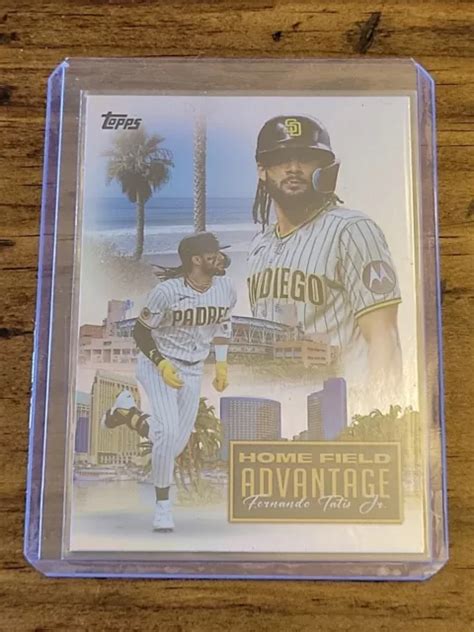 Fernando Tatis Jr Topps Series Hfa Custodia Home Field