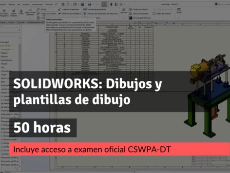 Curso Online De Solidworks Dibujos Y Plantillas De Dibujo