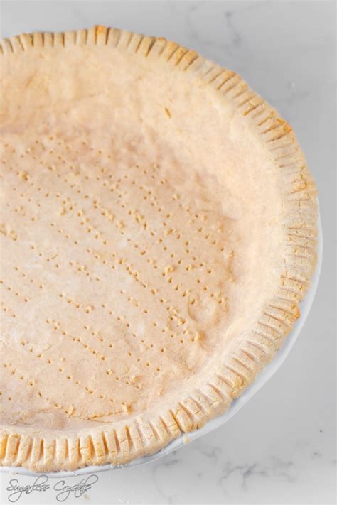 Coconut Flour Pie Crust - Sugarless Crystals