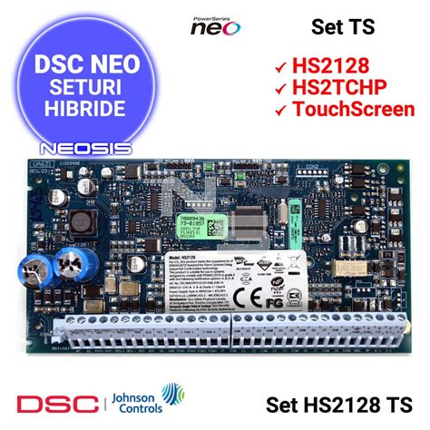 Centrala Neo HS2128 Si Touchscreen HS2TCHP Neosis Ro