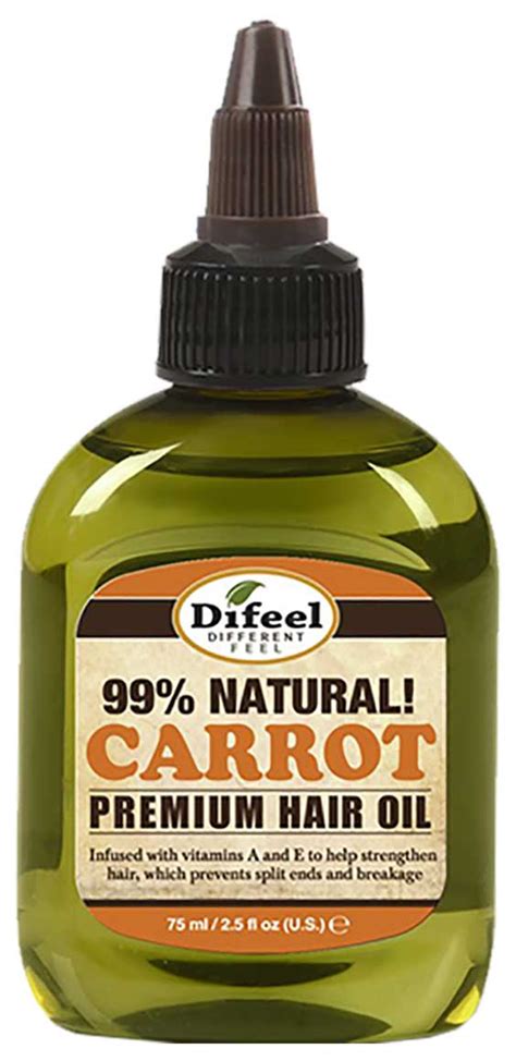 Difeel Carrot Oil Premium Natural Hair Oil Difeel