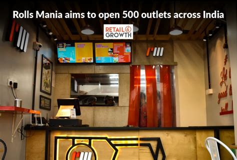 Rolls Mania Aims To Open 500 Outlets Across India