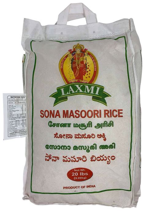 Laxmi Sonamasuri Rice Lbs Db Online Grocery