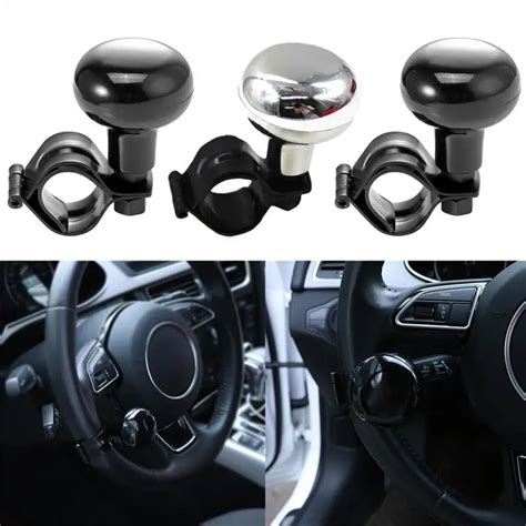 Universal Car Steering Wheel Spinner Knob Power Handle Ball Hand