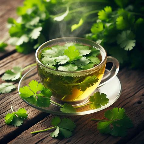 The Strengthening Universe Of Cilantro Tea Herb