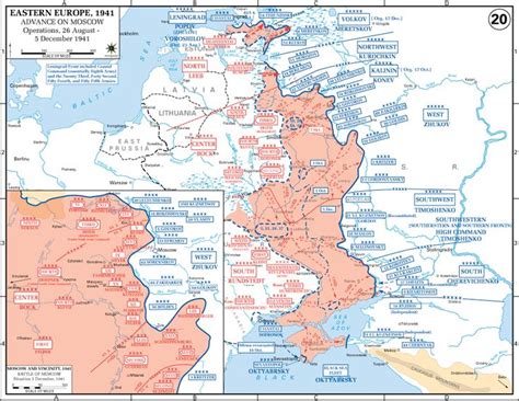 Operatie Barbarossa German Campaign Advance To Moscow 26 August 5