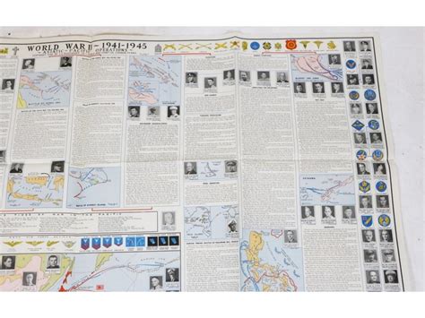 Wwii Factual Chart Of Asian Operations Japan