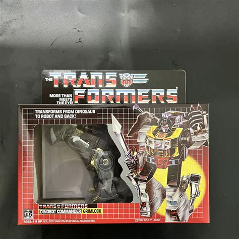 HCNK Transformetion G1 Reissue KO Dinobots Set Grimlock Snarl Swoop