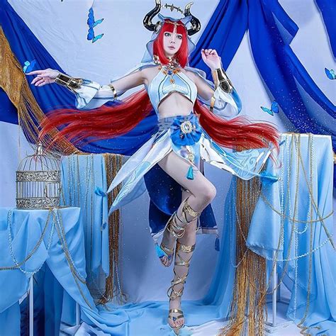 Nilou Cosplay Costume Genshin Impact Carnival Uniform Anime Halloween