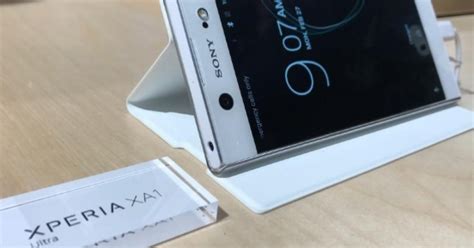 Sony Launches Xperia XA1 Ultra Smartphone