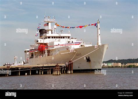 A Starboard Bow View Of The Military Sealift Command Msc