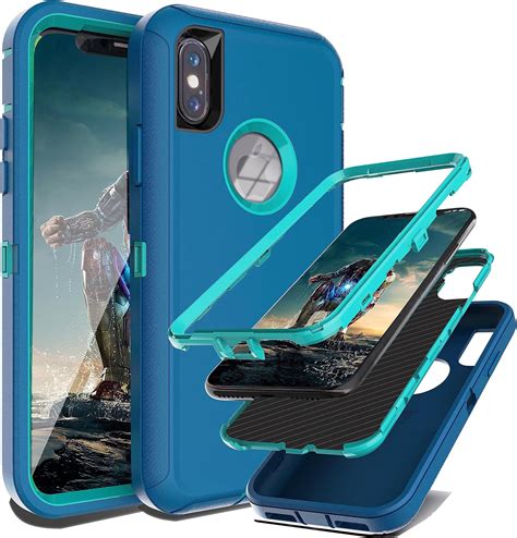 Ymhxcy For Iphone Xs Max Case Shockproof Dropproof Dust