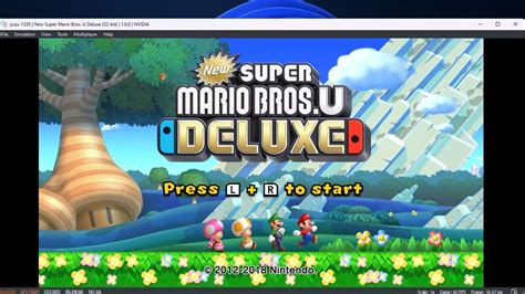 How To Fix Black Screen Issue In New Super Mario Bros U Deluxe Yuzu