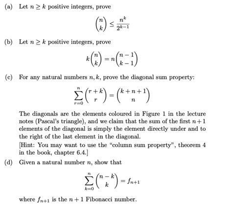 Solved A Let N K Positive Integers Prove Nk N K