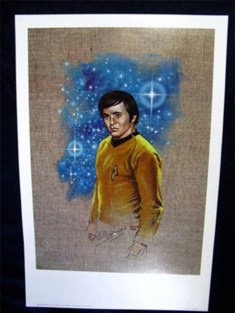 STAR TREK CHEKOV PRINT SIGNED – Northern Star Art, Inc.