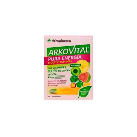 Arkovital Pura Energ A Ultra Es Un Producto Multivitam Nico Indicado