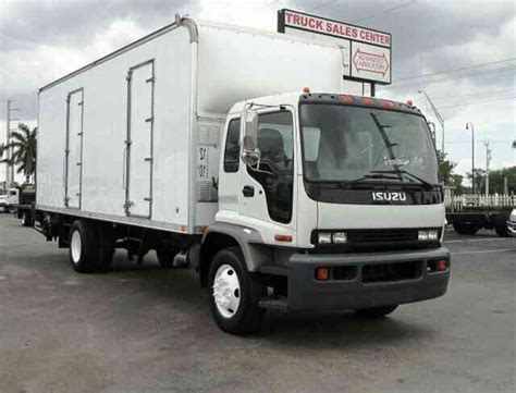 Isuzu Fvr Ft Dry Box Truck Cargo Truck With Liftgate