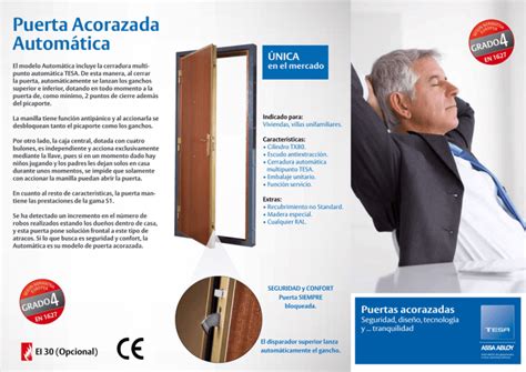 Puerta Acorazada Autom Tica