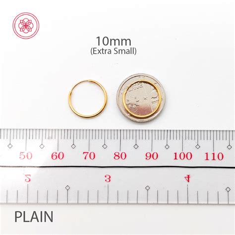 COD PAWNABLE 18k Earrings Real Pure Saudi Gold Plain Minimalist Thin