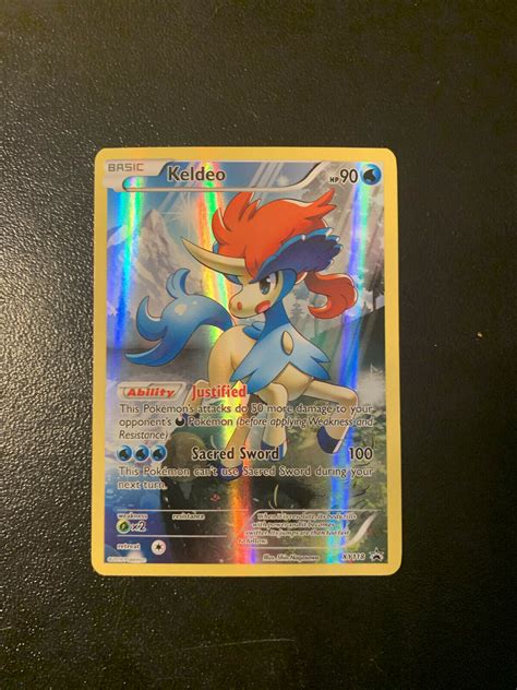 Mavin Pokemon Tcg Mythical Keldeo Xy Full Art Black Star Holo Promo