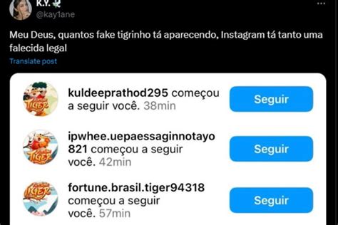 Bots Do Jogo Do Tigrinho Inundam Instagram E Incomodam Usu Rios