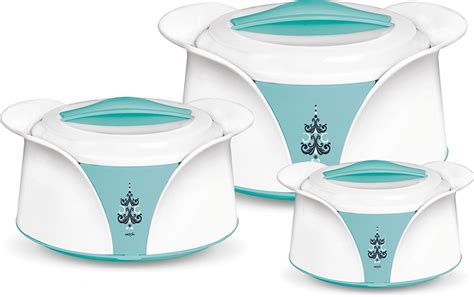 Buy Milton Imperial Hot Pot 3 Piece Insulated Casserole Set With Stainless Steel Insert White