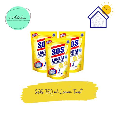 Jual Sos Lantai Moc Tech Lemon Twist 750ML Shopee Indonesia